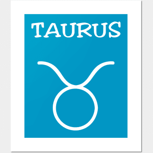 Taurus Zodiac Sign Posters and Art